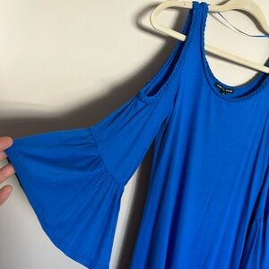 Cable & Gauge Cold Shoulder Top